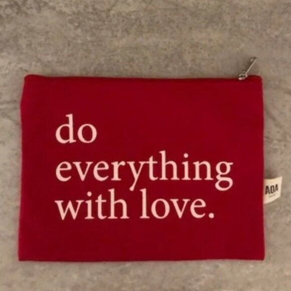 AOA Studio Handbags - 3/$12 AOA Studio Canvas Cosmetic Bag